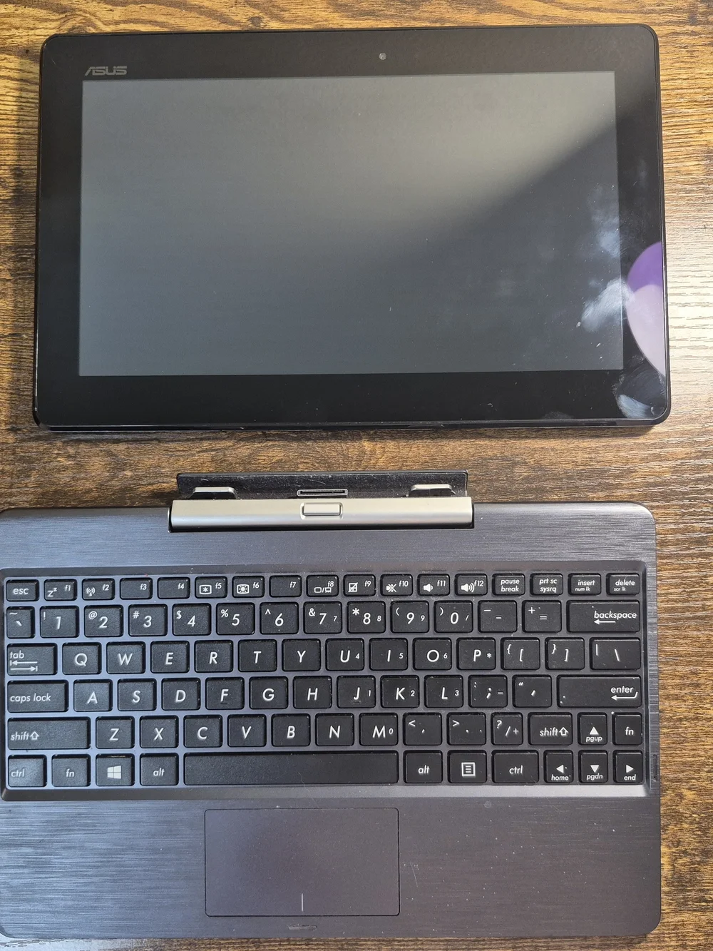 ASUS 2‑in‑1 Laptop/Tablet – Detachable Keyboard – Good Condition